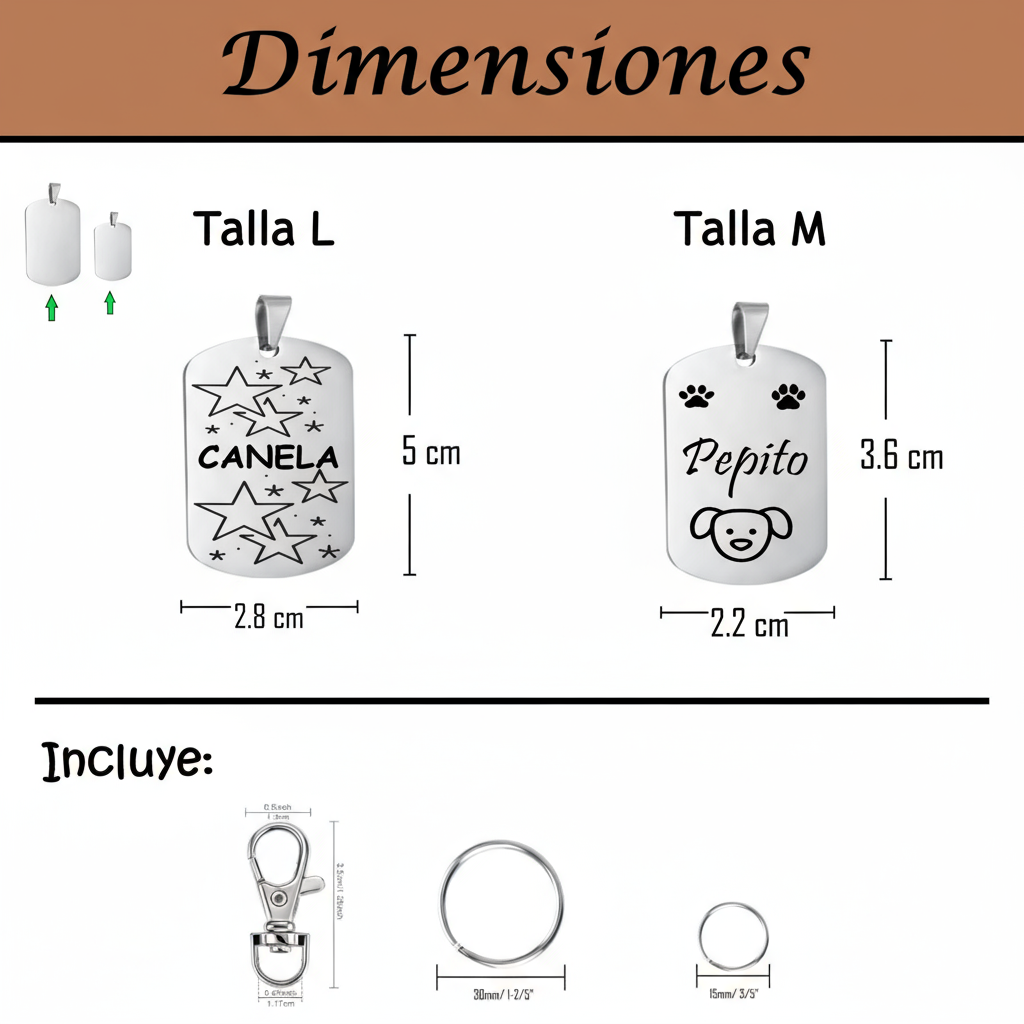 Placa Estilo Militar