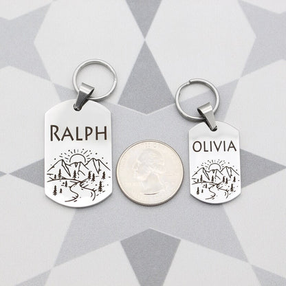 Placa Estilo Militar