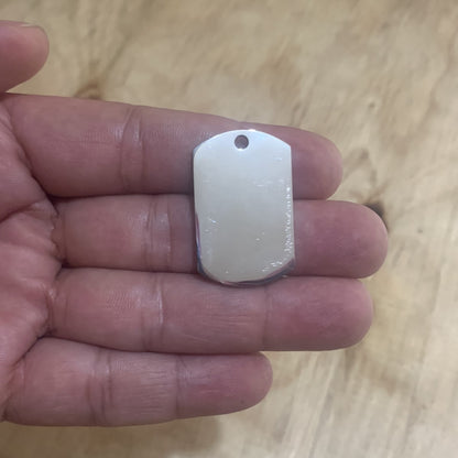 Placa Estilo Militar