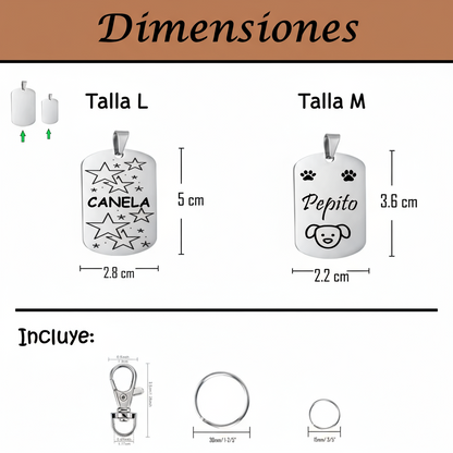 Placa Estilo Militar